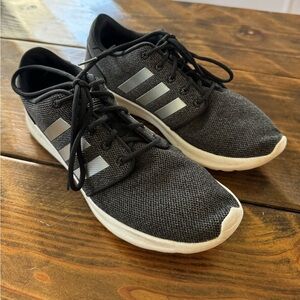 Adidas Cloud Foam Sneakers. Charcoal Gray. Size 8